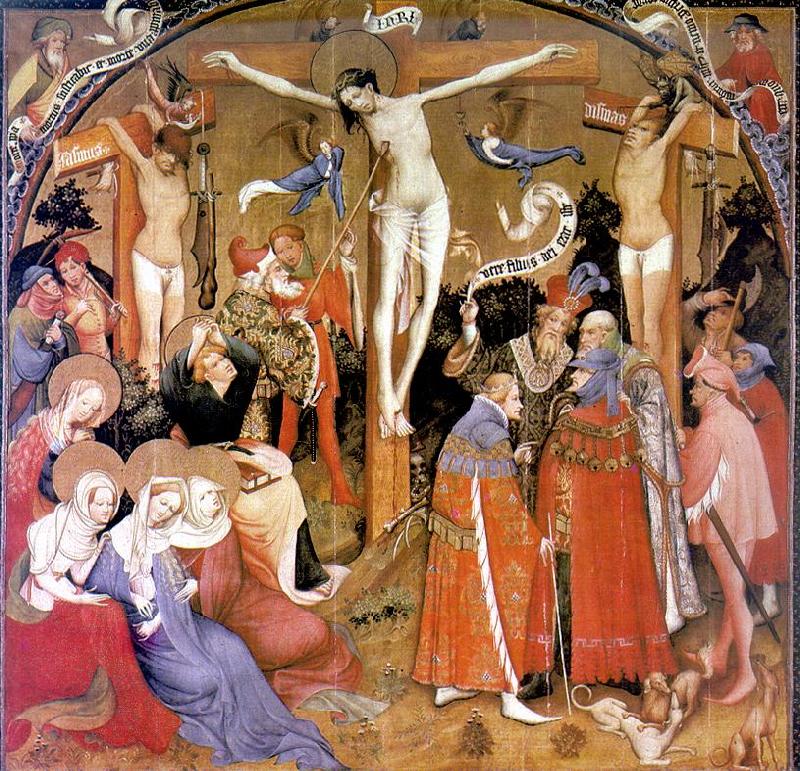 KONRAD von Soest The Crucifixion dg China oil painting art